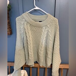Knit Sweater in Sage Green